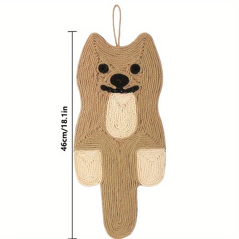 Katzenkratzbrett mit Bällen,Katzenkratzmatte - Langlebiger Indoor-Katzenkratzbaum mit Mausspielzeug für Spaß und Bewegung