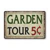 Vintage Retro Metal Tin Sign Outdoor Garden Patio Home Wall Decor