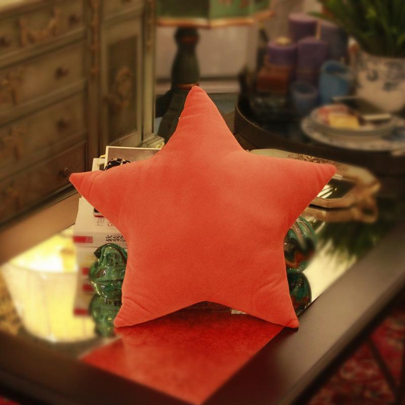 

Подушка-плед в форме сердца любви, персиковое сердце, пятизвездочная подушка, плюшевая игрушка, пятиконечная звезда, тряпичная кукла, детский праздничный подарок pentagram 45 * 45cm