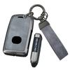 [ontto] Mazda Key Case Key Cover PU Leather Alloy Keychain