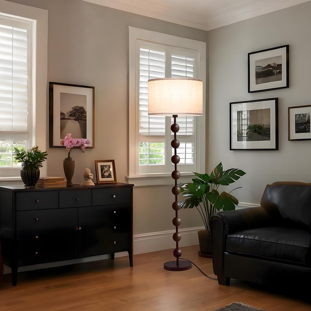 Arayuru LED Floor Scandinavian Dimmable and Color Remote Indirect Stand High Brightness That Is Easy On the For Living Energy Modern Interior Light,