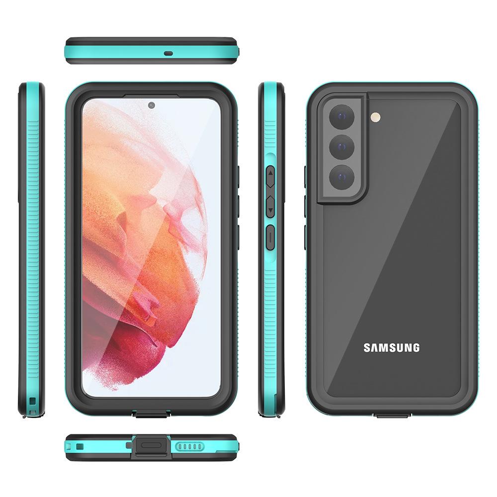 Rote Paprika Samsung S22 Ultra Wasserdichte Stoßfeste Transparente Handyhülle