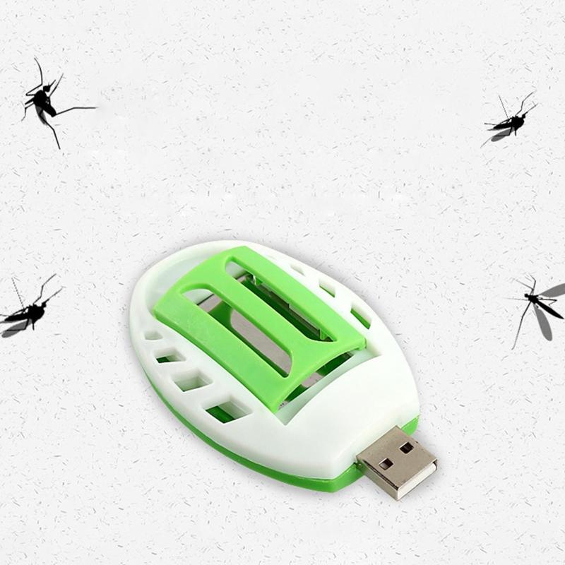 Portable Insect USB Electric Mosquitoes Repeller Plastic Incenses Heater Control Sleep Home