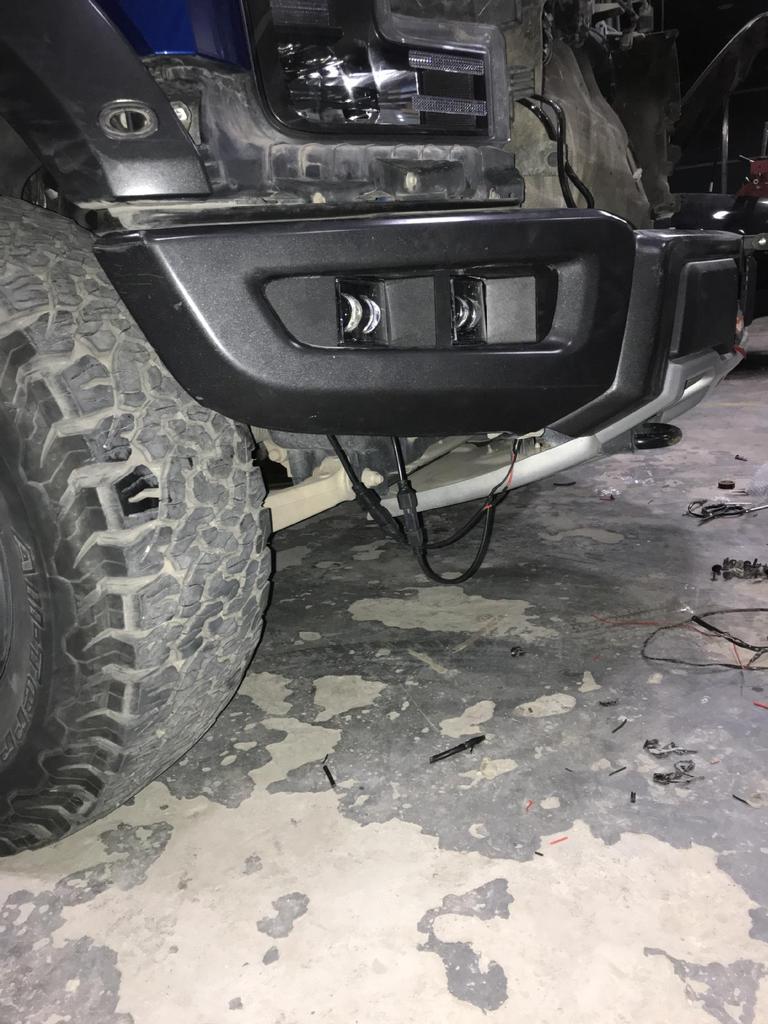 Ford Raptor F150 (2017-2020) LED Fog & Daytime Running Lights for Front Bumper.