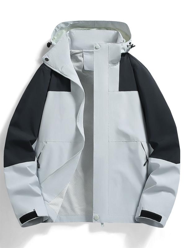 Camping Jacket Cycling Coat Warm High Quality Windproof Waterproof Mountaineering New Winter Men Hoodie Detachable Tracksuit