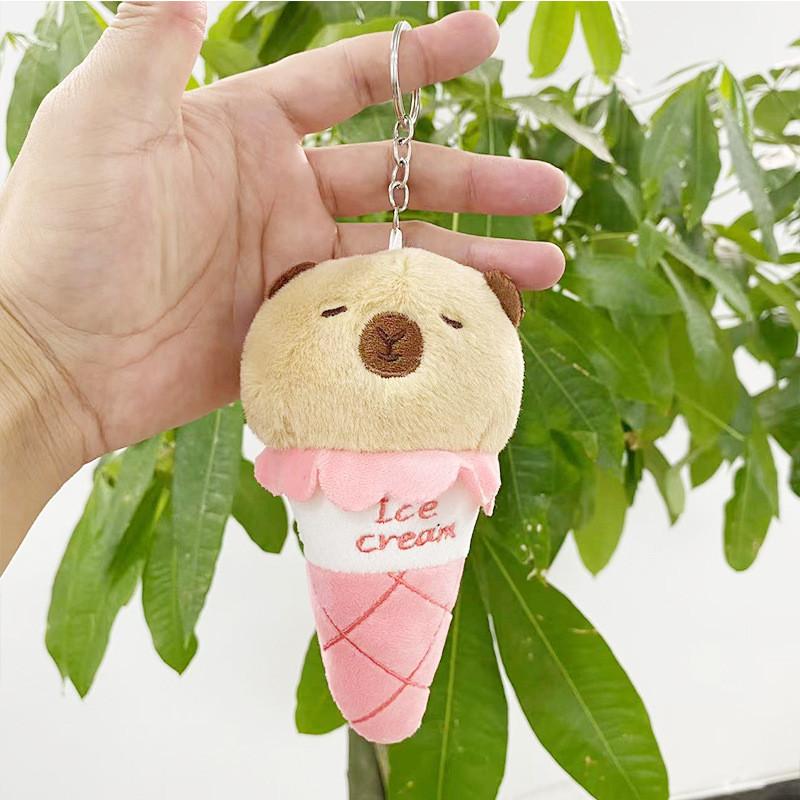 Llavero de Peluche Caprichoso de Oso Helado, Muñeco de Peluche Suave para Niños y Coleccionistas