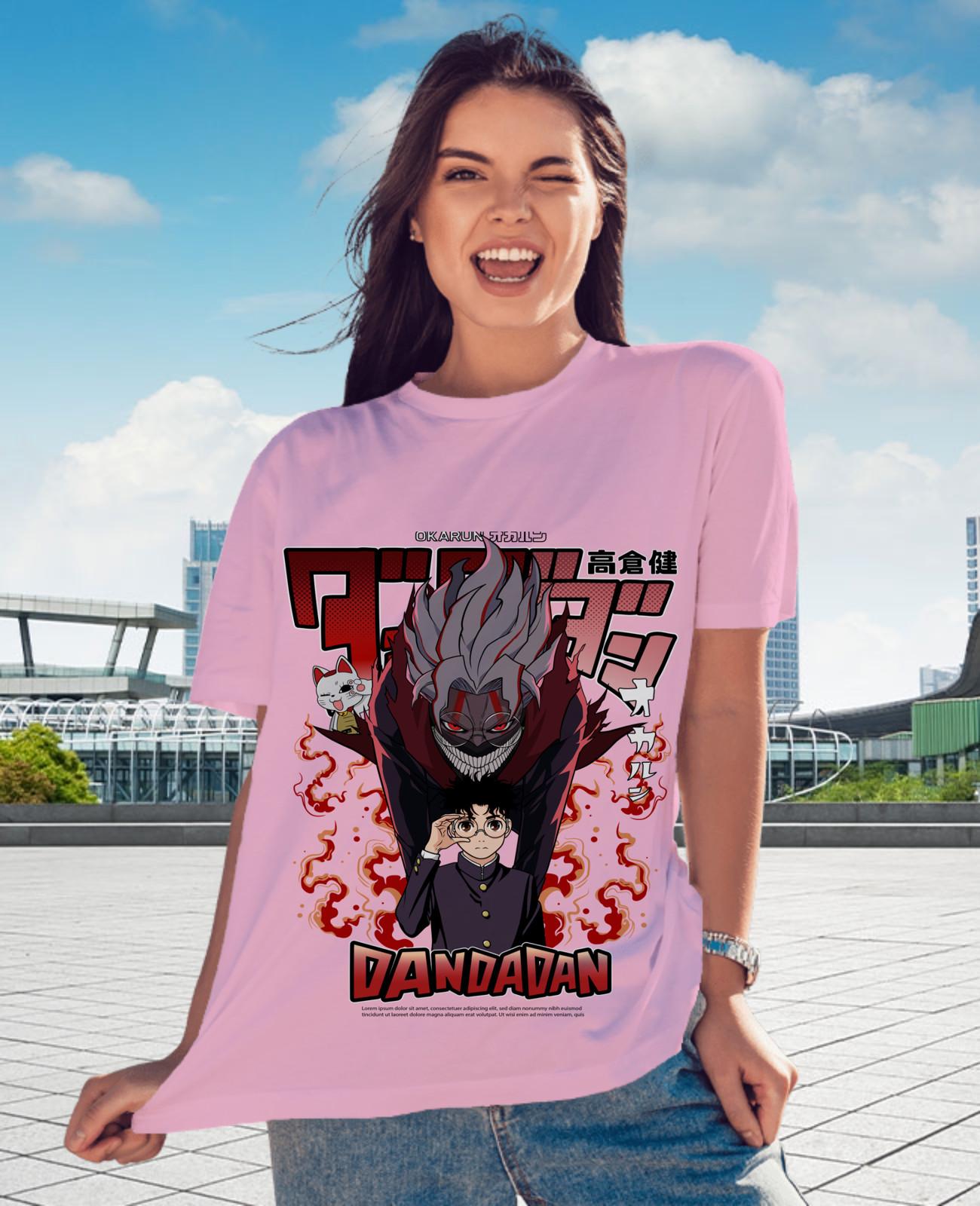 Anime Okarun T-Shirt Mens Womens Tees Top,Okarun,Momo Ayase,Anime, Japanese,Cute,Graphic Tee 3XL