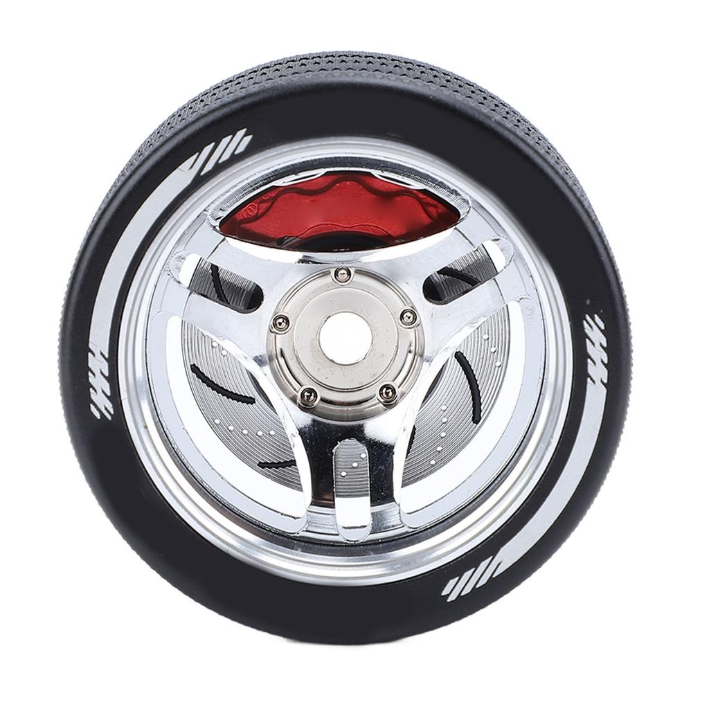 RC Transmitter Steering Hand Wheel Replacement Accessory Aluminum Alloy RC Steering Wheel Grip for for FUTABA