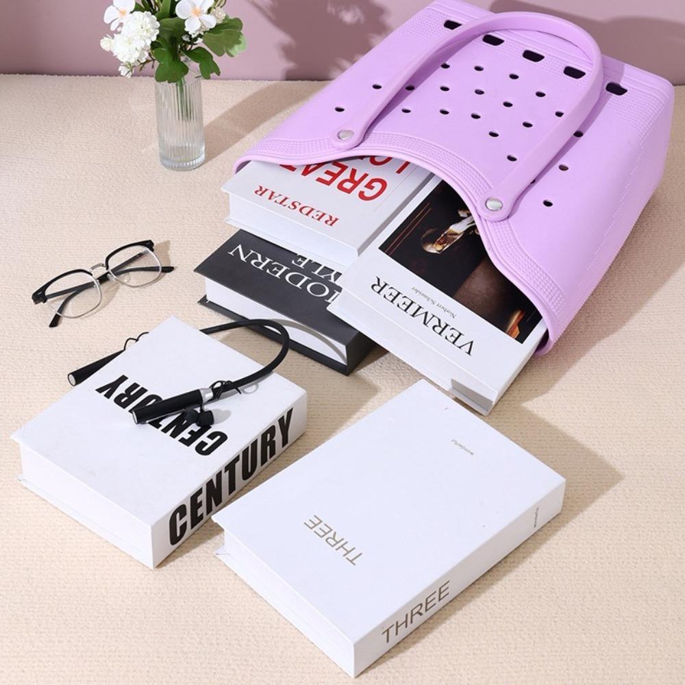 Large Capacity Women Fashion Handbag Basket Outdoor Tote Bag Beach Storage Bag  Shopping