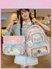 Cute Large Capacity Backpack For School Girls With Nylon Material