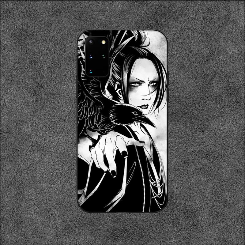 The GazettE Art Anime Pouzdro na telefon pro Samsung Galaxy S10 S20 S21 Note10 20Plus Ultra Shell