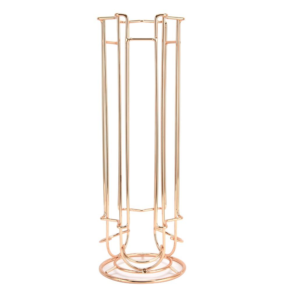 Iron Wire Construction Coffee Capsule Organizer Coffee Capsule Storage Rack Countertop Storage