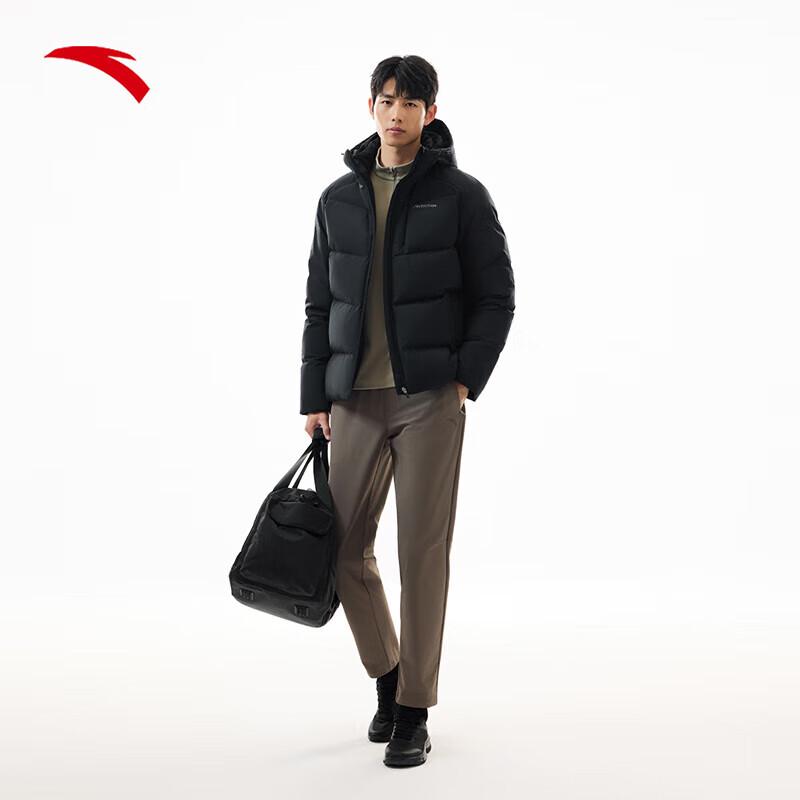 Anta Men s Hooded Puffer Down Jacket 3XL