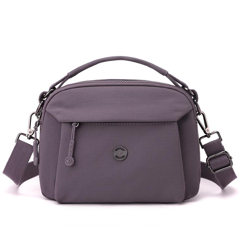 

Жіноча сумка через плече Багатошарова Легка нейлонова сумка фіолетовий