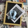 1Pc Women'S Silk Scarf Small Square Women'S Cotton And Linen Scarf Fresh Small Floral Encryption Decorative Retro Headband