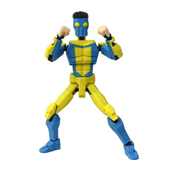 Action Figure Exquisite with Flexible Joints Fully Articulated Model Desktop Display Collectible Gift for Fans