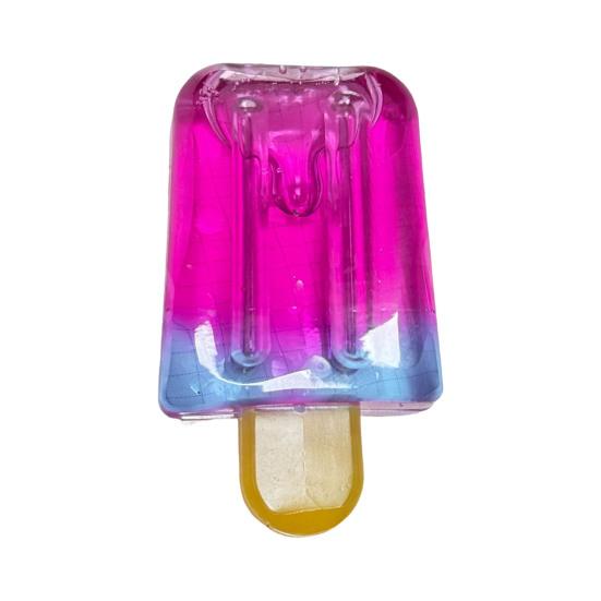 DYS Gradient Color Ice Stick Squeeze Toy Stress Relief Simulation Cream Lolly Sensory Hand Exercise Relaxation Tool Summer Party Gift