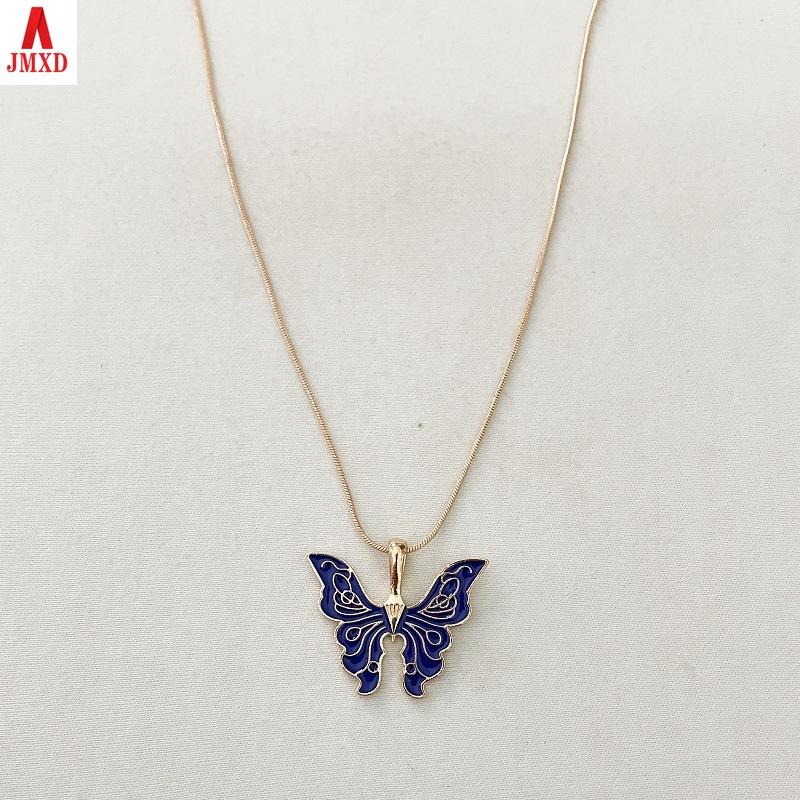 JMXD-Butterfly Fairy Necklace Dream Wonderland Alina Butterfly