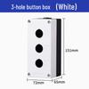 Strong Waterproof Magnetic Button Box: 1234-Position, Emergency Stop & Start Single Hole Control Switch.