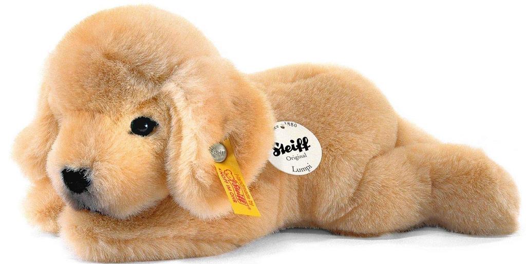 Steiff Little Friends Retriever Puppy 22cm Plush Toy