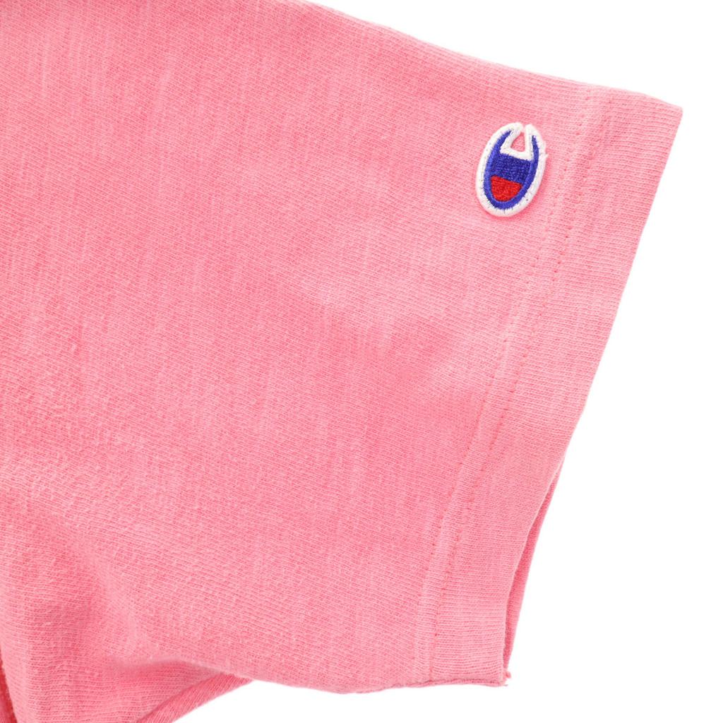 Champion Kurzarm-Poloshirt L rosa Herren Gebraucht