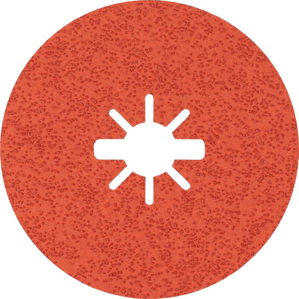 Bosch X-LOCK PRISMA Ceramic Sanding Disc R782, 125 Mm, #36, 25 Pack (2 608 621 824)