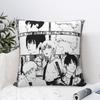Makima Aki Denji Pillow Case Chainsaw Man Anime Cushion Cover Creative Zippered Decor Throw Pillow Case Cover For Home 40*40Cm