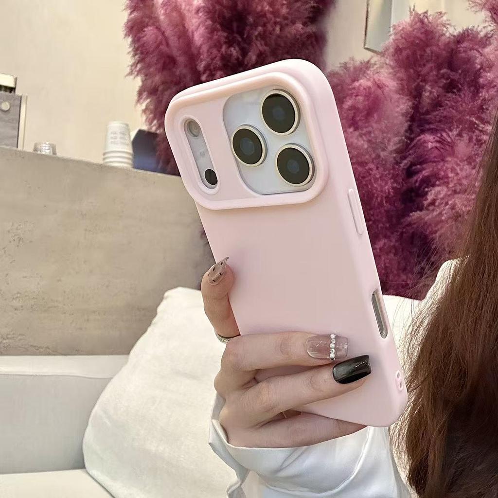 Thickened Liquid Silicone Case for iPhone 17PM – Simple, Colorful & Solid