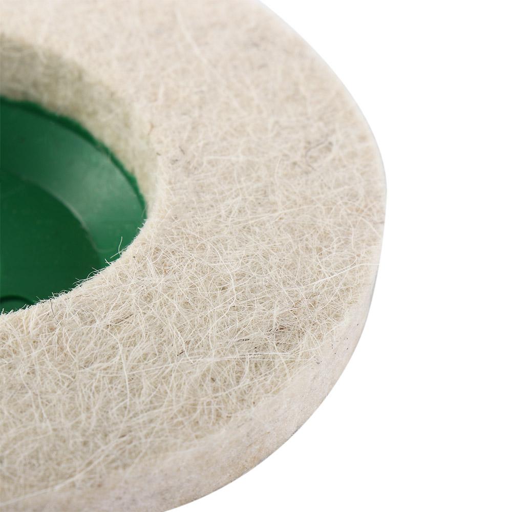 Polierwolle Polierrad Verschleißfeste Woll-Polierauflage Woll-Polierscheibe Metall