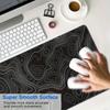 Topographisch geformtes Gaming-Mauspad Anti-Rutsch Computer-Tastaturmatte Tastaturpad Büronutzung