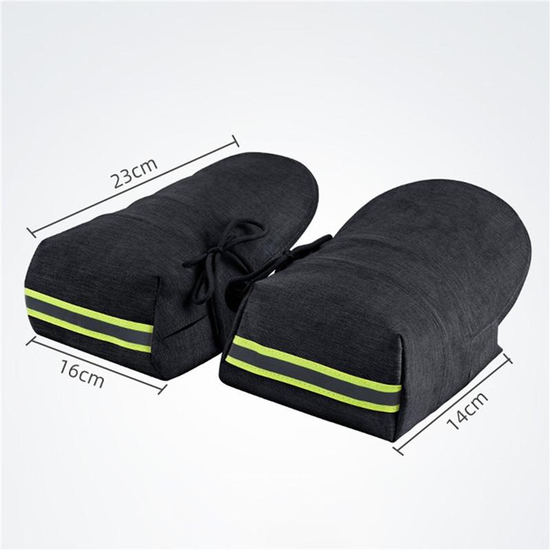 Motorcycle Handlebar Muffs Summer 3D Oxford Waterproof Sun Protection Gloves With Reflective Strip Design Motorcycle Gloves