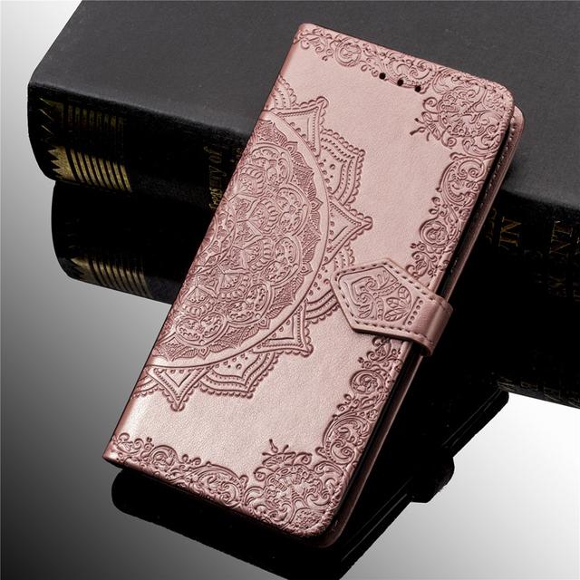3d Flower Leather Case For Iphone 5 6 6s 7 8 Plus 11 Pro X Xs Xr Max Se 2020 Flip Wallet Phone Bag Stand Back Cover Fundas 11pro