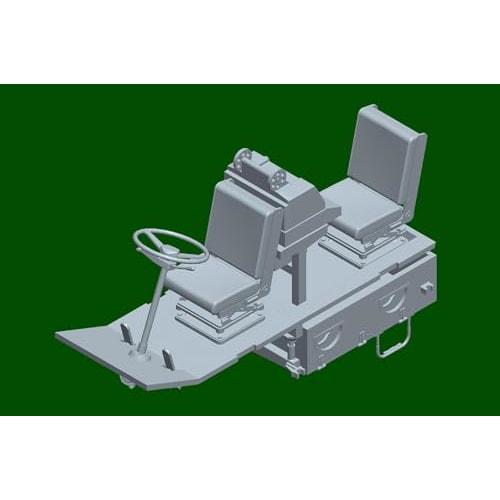 Trumpeter 1/35 scale Russian RS-12M Intercontinental Ballistic Missile Topol M plastic model kit, model number 01082, molded in color