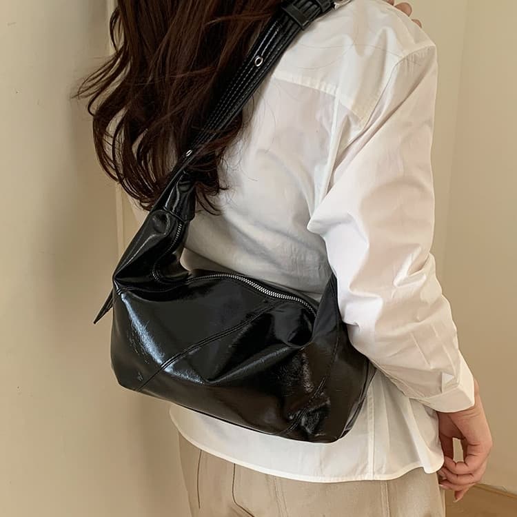 Oil Wax Leather Soft Tote Bag Women's Shoulder Bag