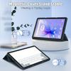 For Blackview Tab 16 Pro Case Auto Sleep/Wake PU Leather Flip Tablet Cover Triple-Fold Stand