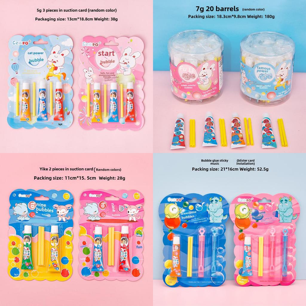 Versatile Bubble Blowing Gel Perfect For Kids Birthday Parties And Outdoor Play