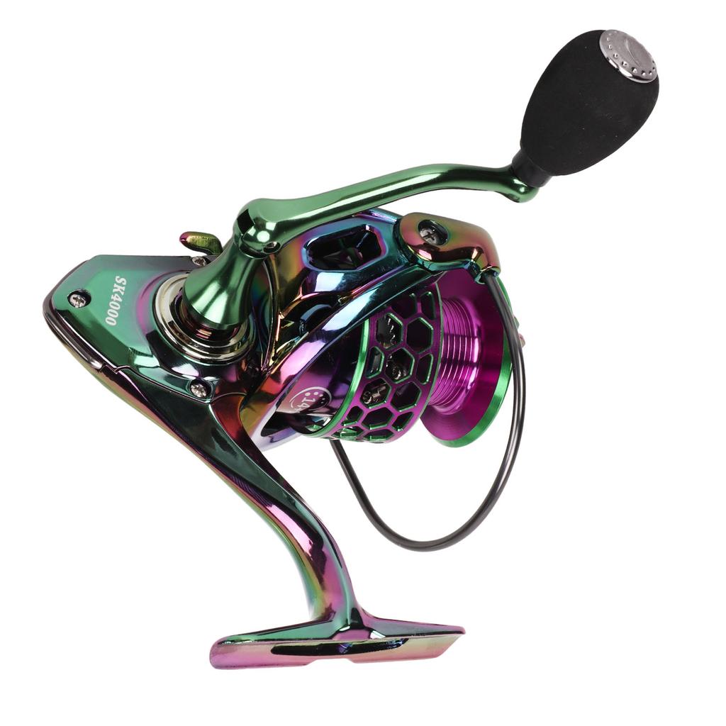 Fishing Reel Spinning Wheel All Metal Spinning Fishing Reel for Freshwater Saltwater SK4000