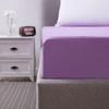 High Quality Fitted Sheet Multiple Colors Super Soft and Breathable Mattress Covers Protector Sofa Cover Single/Double Bed Sheet Solid Color Bed Cover