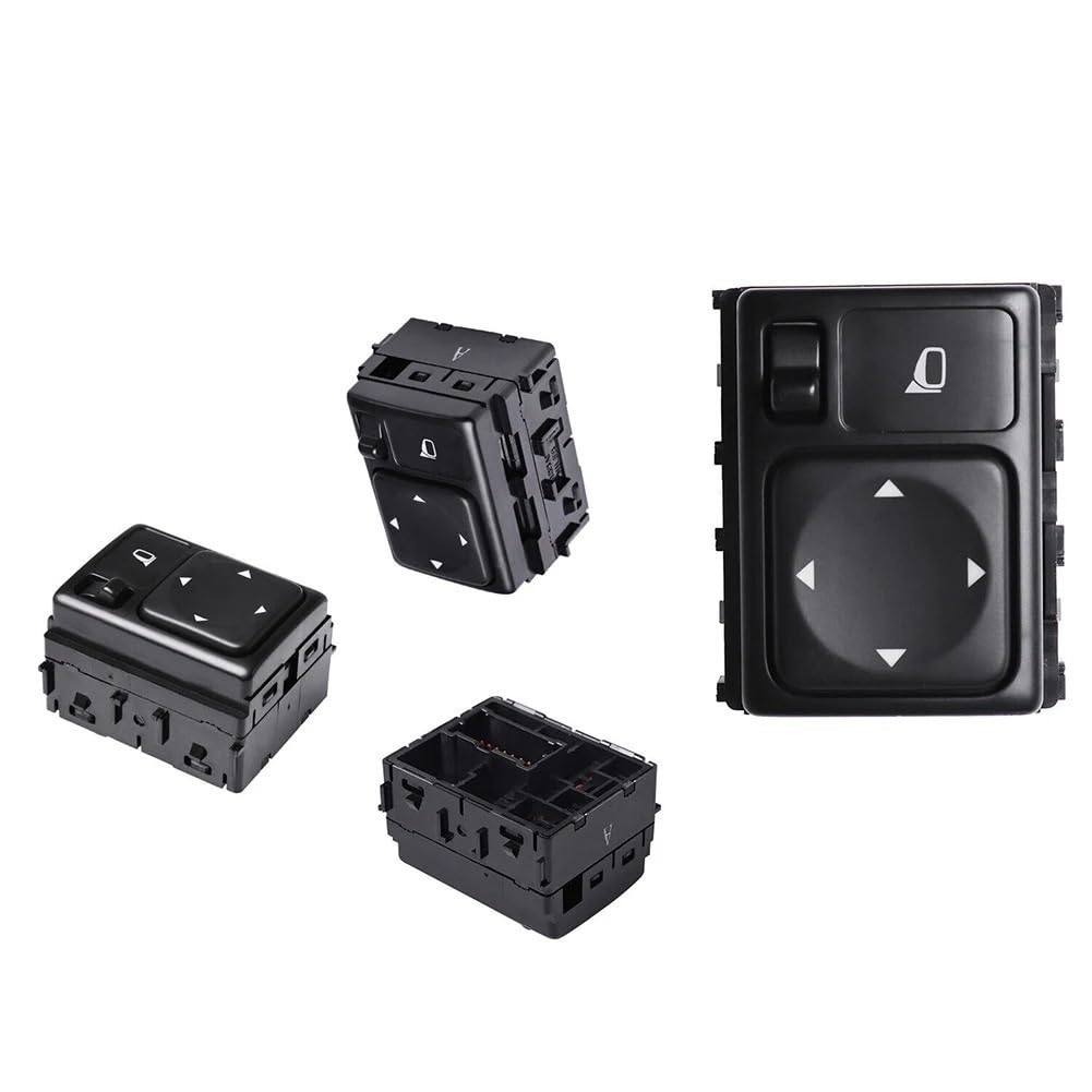 [Replacement] Car Rearview Mirror Control Switch Button Car Mirror Glass Switch for Nissan for Armada for Pathfinder for Frontier 2005-2019