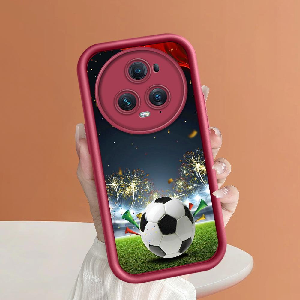 Soft Silicone Square Ladder Printing Pattern Phone Casing Full Cover Camera Shockproof Protection Rubber Case for Huawei Honor