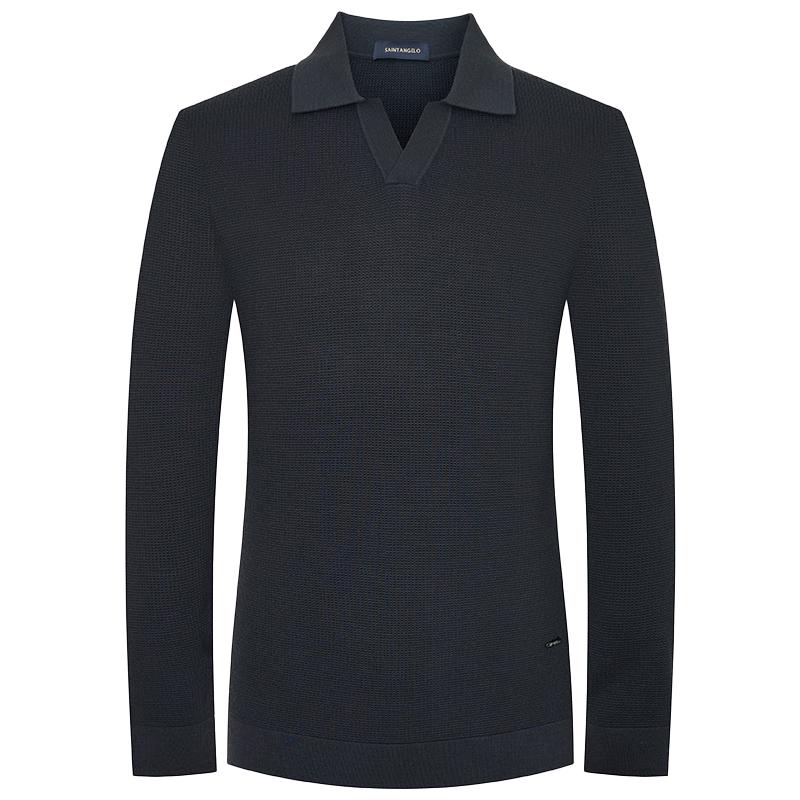 

Мужской вязаный пуловер с V-образным вырезом Baoxiniao 2XL-52