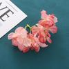 Nouvelles épingles à cheveux de mariée style chinois avec des fleurs d'hortensia simulées pour les chignons Qipao