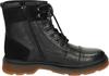 Ankle Boots Manitu In Black Suede and Leather