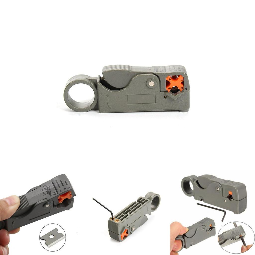 Koaxialkabel Abisolierer Draht Koax Abisolierwerkzeug Rg6 Rg62 Rg58 Universal Rg59