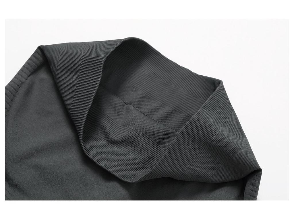 Europäische & Amerikanische High-Waist Po-Liftende Yogahose - Gerippter Bund Bauchkontrolle Fitness- & Laufleggings für Damen