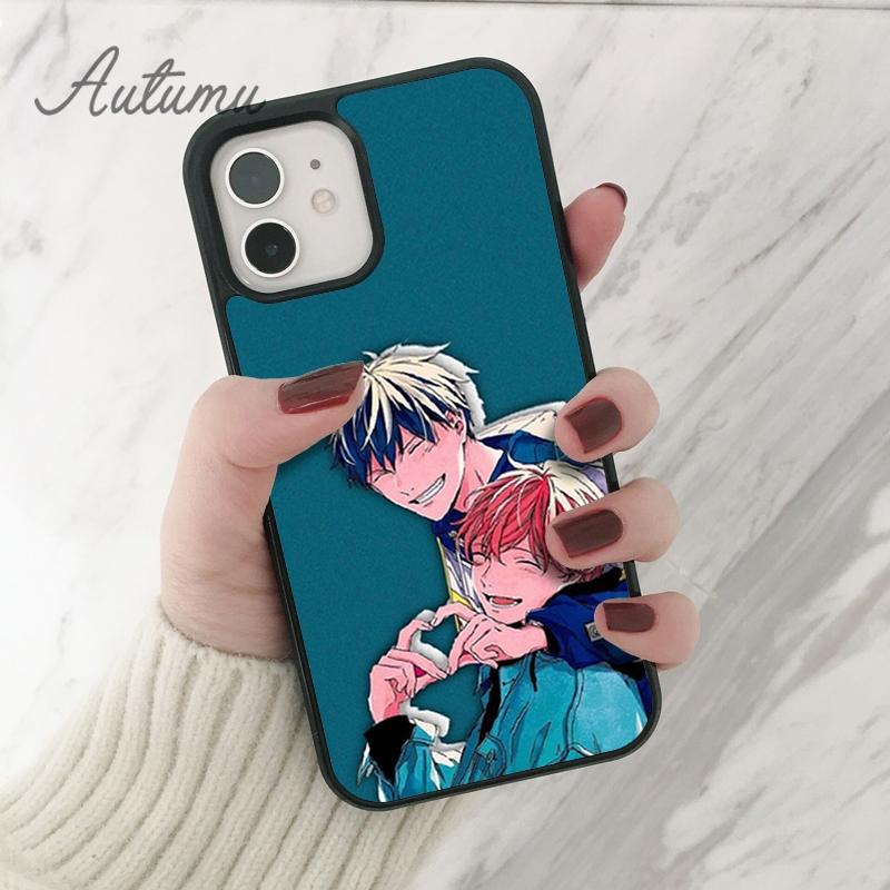 Dárek Anime Pouzdro na telefon pro iPhone 11 12 13 14 Pro Max mini X XR XS SE 2020 5 5s 6 6S 7 8 Plus Samsung Galaxy S21 S22 Kryt skořepina