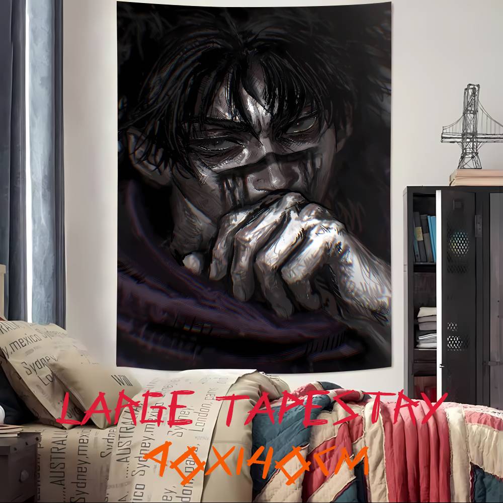Popular Anime Cool Choso Tapestry Decoration Bedroom Dormitory Background Cloth Holiday Home Party Living Room Club Tapestry