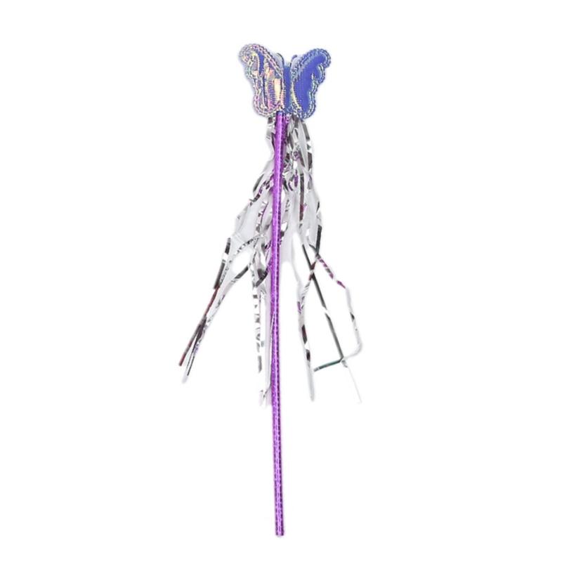 Cute Dreamlike Fairy Princess Angel Wand Butterfly-Wing Tutu Headband Birthday Party Halloween Cosplay-Costume Props