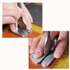 Stainless Steel Leather Crafting Tool - Sewing and Punching Guide Board, Prevents Deformation, Perfect for DIY Sewing and Cutting