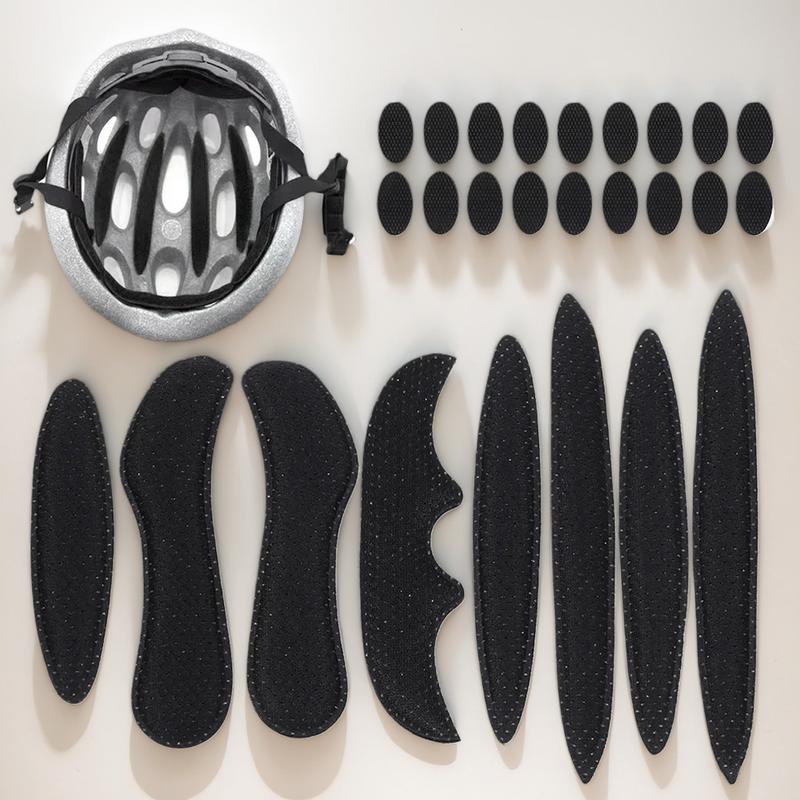 27pcs Helmet Padding Kit - Sealed Foam Replacement Pads for Motorcycle & Bicycle
